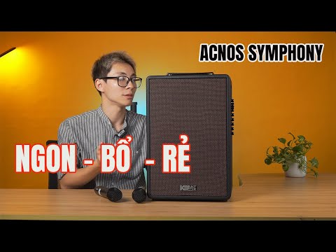 Acnos Symphony 2025 - Loa Karaoke Di Động đáng mua nhấtViệt Nam