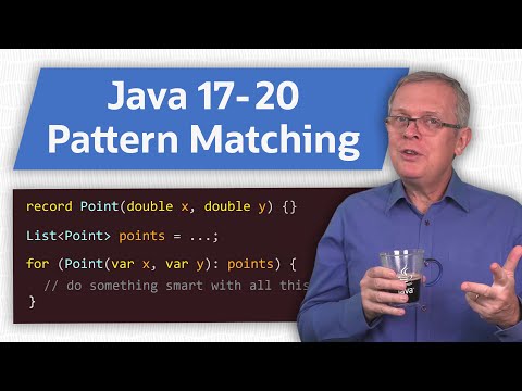 Java 17 to 20 Pattern Matching Full tutorial with Records, Instanceof and Switch - JEP Café #14