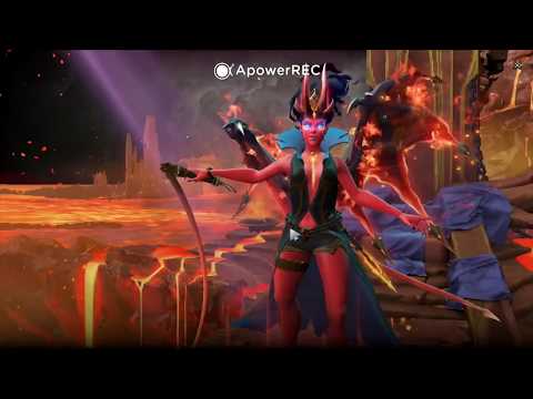 Dota 2 Queen of pain Arcana (Eminence Of Ristul) , TI 10 Battle Pass (Review)