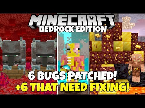 These 6 Minecraft Bugs Just Got Fixed, And 6 Others That Need Fixing! (1.16 Nether Update Beta)
