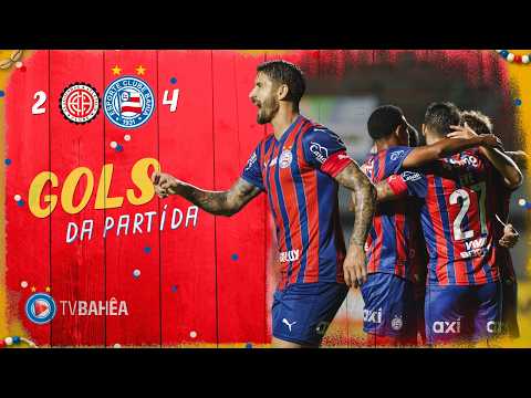 ATLÉTICO 2 x 4 BAHIA - GOLS - BAIANÃO (21/02/26)