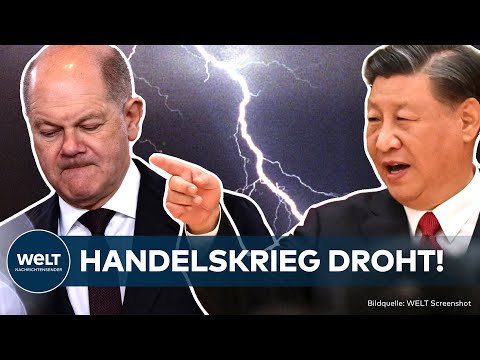 CHINA-REISE: Kanzler trifft Xi Jinping - Scholz und deutsche Autobauer in Handeslskrieg-Zwickmühle