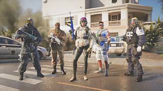 【R6S】カジュアルのはずがタクティカルモード超えてリアル！+エアジャブ突き落としチャレンジ！【レインボーシックスシージ】
