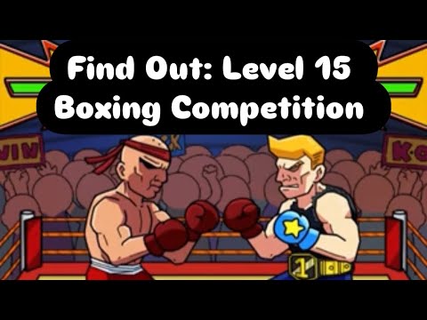 Find out-hidden objects: level 15 Boxing Competition
