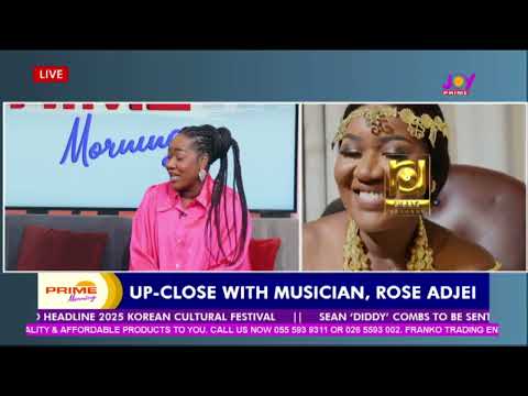 An upcoming gospel artiste nearly died fighting for me – Rose Adjei reveals