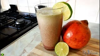 How To Make Pomegranate Juice At Home | Recipes By Chef Ricardo
