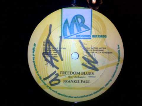 Frankie Paul - Freedom Blues + version 12" Moodies Records