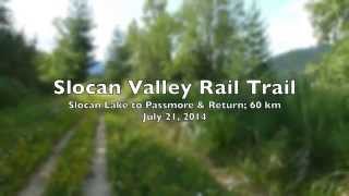 preview picture of video 'Slocan Valley Rail Trail'