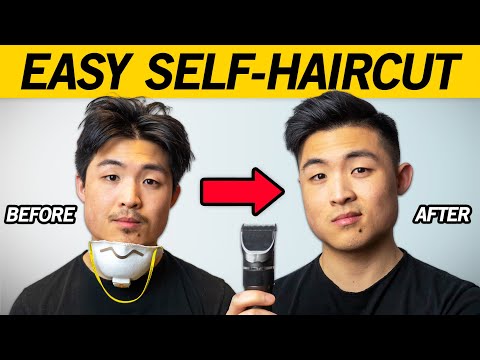 How To Cut Your Own Hair STEP BY STEP - Simple Faded Undercut Self-Haircut Tutorial