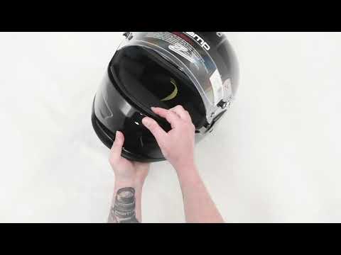 How to Install the Fabric Breath Deflector/Chin Curtain on your Zamp Helmet