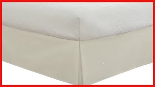 Great product -  FRESH IDEAS Bedding Tailored Bedskirt, Classic 14” Drop Length, Pleated Styling, Qu