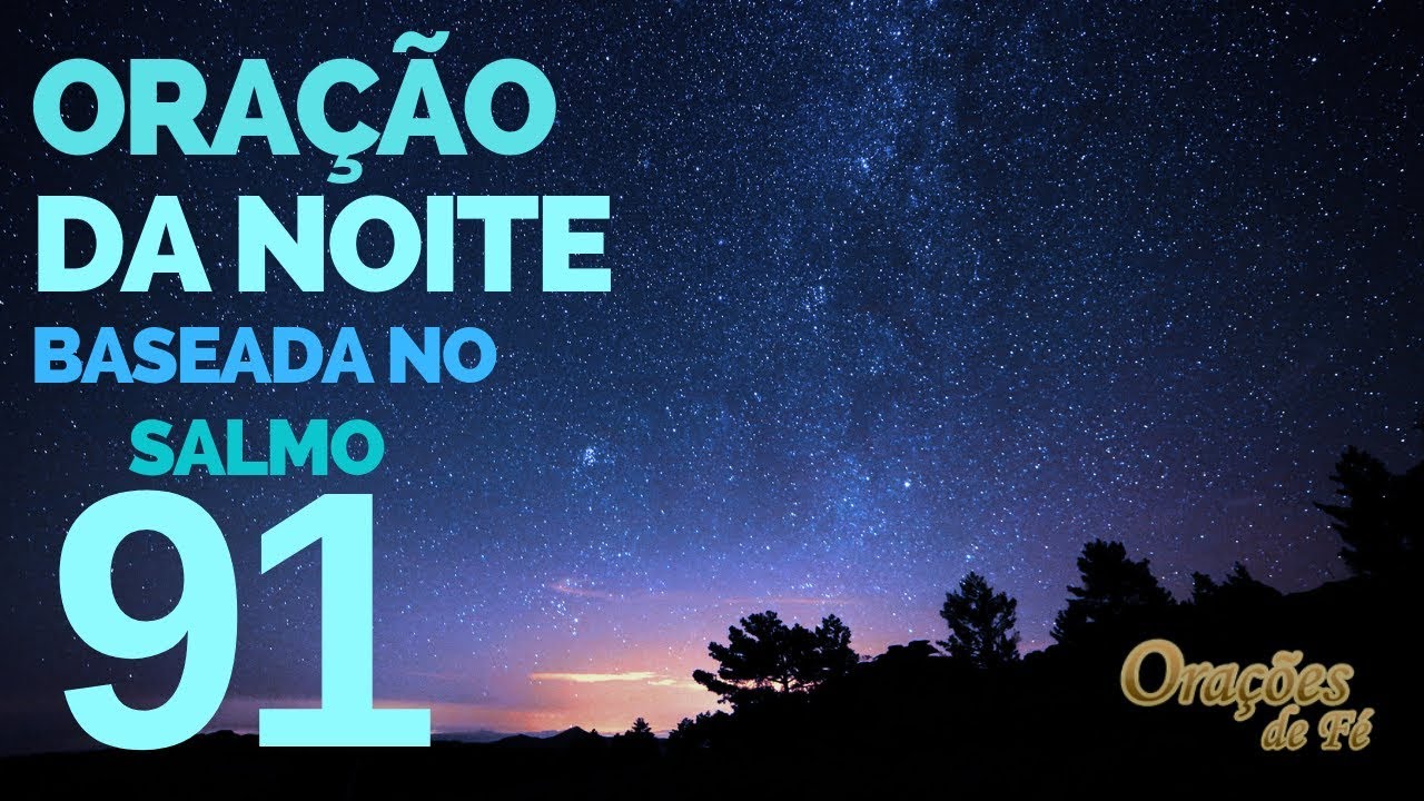 Oração da noite baseada no salmo 91