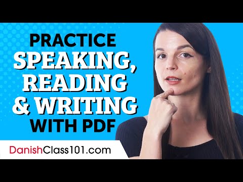 How to Practice Danish Speaking, Reading & Writing with the PDF Cheat Sheets