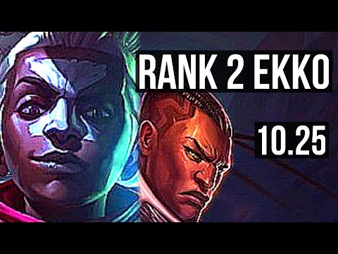 EKKO vs LUCIAN (MID) | Rank 2 Ekko, Rank 4, Godlike | EUW Challenger | v10.25