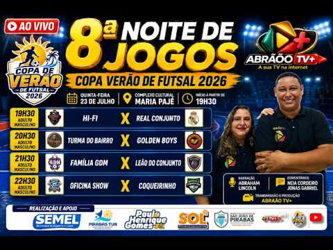 QUI, 23 JUL | COPA VERÃO DE FUTSAL 2026
