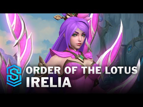 Order of the Lotus Irelia Wild Rift Skin Spotlight