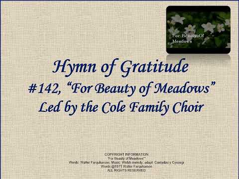 CCS 142 For the Beauty Of Meadows