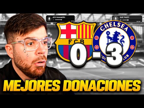🔥 LA COBRA RECIBE DONACIONES DURANTE LA DERROTA DEL BARCELONA 0 - 3 CHELSEA EN CHAMPIONS LEAGUE