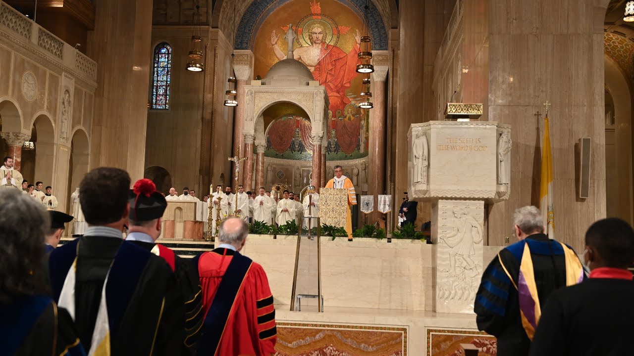 Thumbnail for video 2025 Mass in Honor of Saint Thomas Aquinas