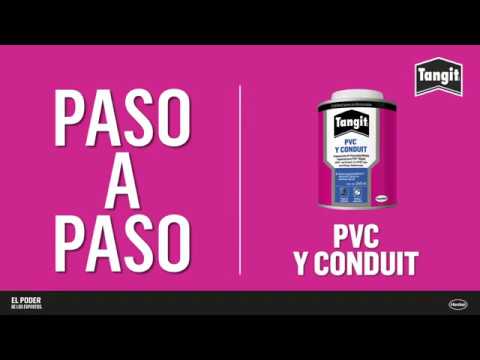 Conoce el paso a paso para utilizar nuestro producto Tangit PVC Conduit