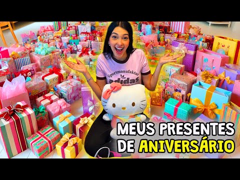 OPENING MY BIRTHDAY PRESENTS