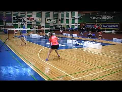 Nina Bogdanović vs Megan Brierley, WS,  HEBAR U17 Bulgarian Open 2019, Pazardzhik