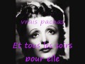 EdithPiaf. l'accordéoniste + paroles