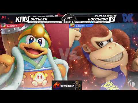 Students Showdown 6 Losers Semis - LocoLobo (King DDD) Vs. Shellix (DK) Smash Ultimate - SSBU