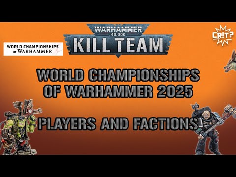 Kill Team | World Championships of Warhammer 2025 Players and Factions
