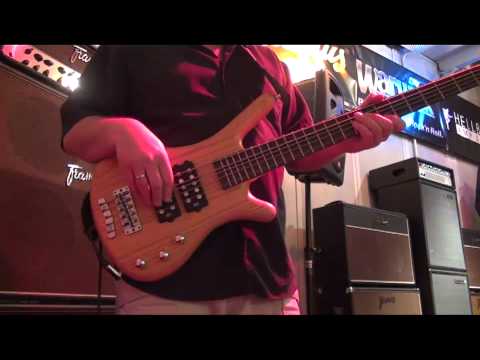 Warwick Product Specialist Andy Irvine  Demo "RockBass" Corvette $$-5