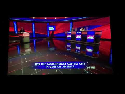 Final Jeopardy, ONLY TWO for Final Jeopardy - Veronica Vichit-Vadakan Day 4 (1/16/20)
