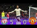 Liverpool (5-0) Manchester United | Hattrick Mo Salah| premier league [2021] Extended Highlights🔥UHD