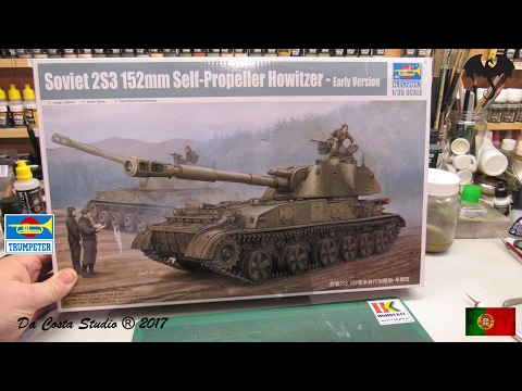 Trumpeter - Soviet 2S3 152mm - Part 3 Let´s continue Building!!