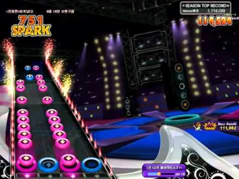 Audition Guitar Mode Audition - 니가 불어와(Lv.3 Hard) 100 BPM No Chance