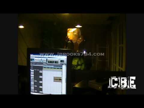 J-Brooks In the Studio Recording 