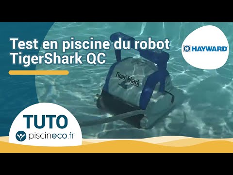[TEST] Robot de piscine Tiger Shark QC Hayward