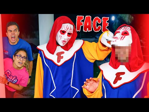 O FACE FICOU SEM A MÁSCARA NA NOSSA FRENTE! - MUITO ASSUSTADOR!