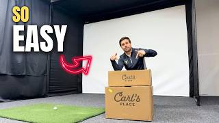 I Built a DREAM Home Golf Simulator (Carl's Place Enclosure Review)