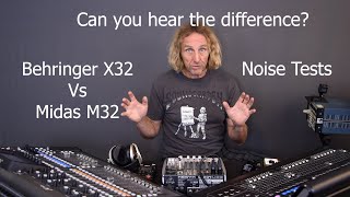 Video thumbnail for Midas M32 Vs Behringer X32 Sonic Differences (Public) by Dave Rat