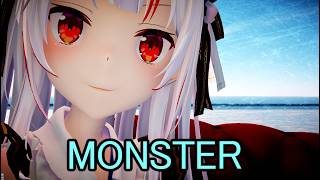【MMD・4K60】KIRA MONSTER ～ 百鬼あやめ／Nakiri Ayame