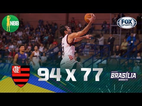 SEM DIFICULDADES! Veja os melhores momentos de Flamengo 94 x 77 Brasília pelo NBB