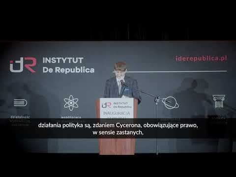prof. dr hab. Marek Szydło | The idea of republicanism in political and legal thought