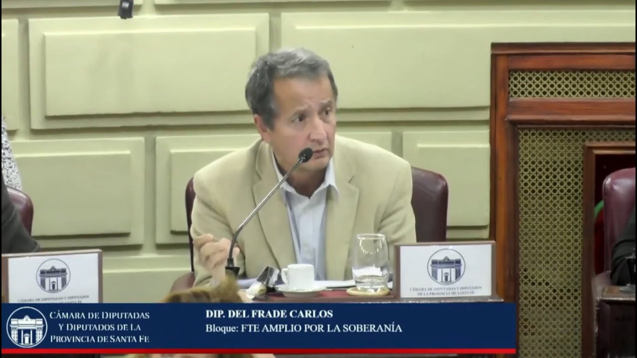 Carlos del frade pidió explicaciones sobre el encubrimiento de Bailaque a Alvarado