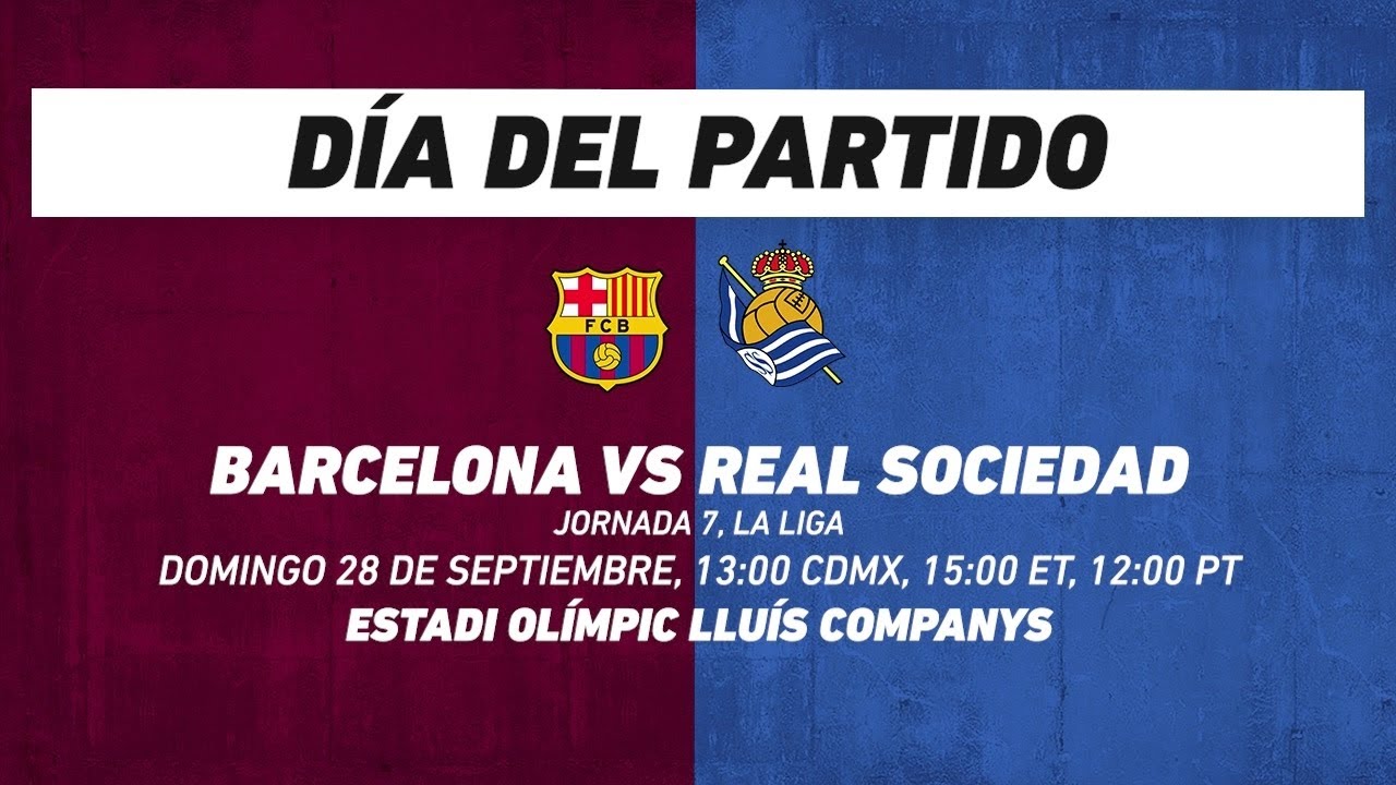 Barcelona vs Real Sociedad, frente a frente: LaLiga