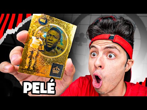 ENCONTREI A FIGURINHA LENDÁRIA DO REI PELÉ! (A MAIS RARA DE TODOS OS TEMPOS)