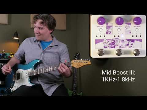 Ground Control Audio - Noodles Footswitchable 3-Band Boost