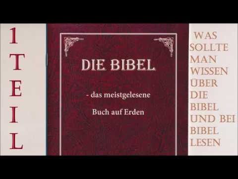 01/16 TEIL Einführung in den Heilsplan Gottes: Die BIBEL - das meistgelesene buch auf Erde.(Gott)