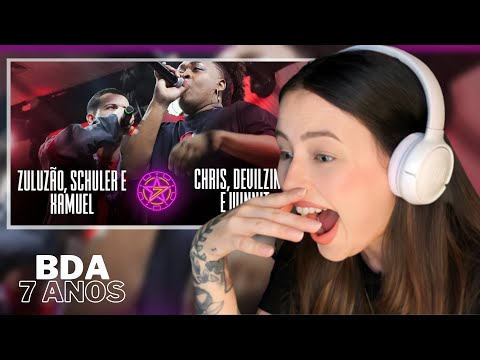 (INSANE VIBE) ZULUZÃO, SCHULER AND XAMUEL VS CHRIS, DEVILZINHA AND WINNIT | PHASE 1 | REACT Anna ...