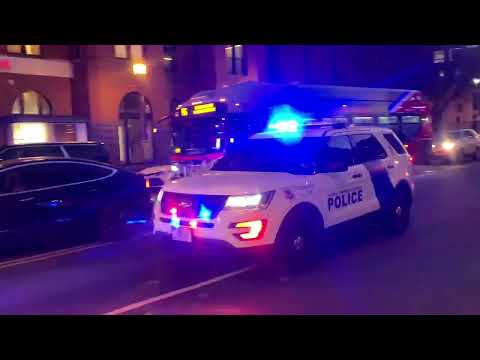 Federal Protective Services (FPS) Police responding in NW DC