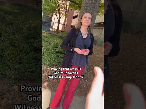 Proving to Jehovah’s Witnesses that Jesus is God! #jesus